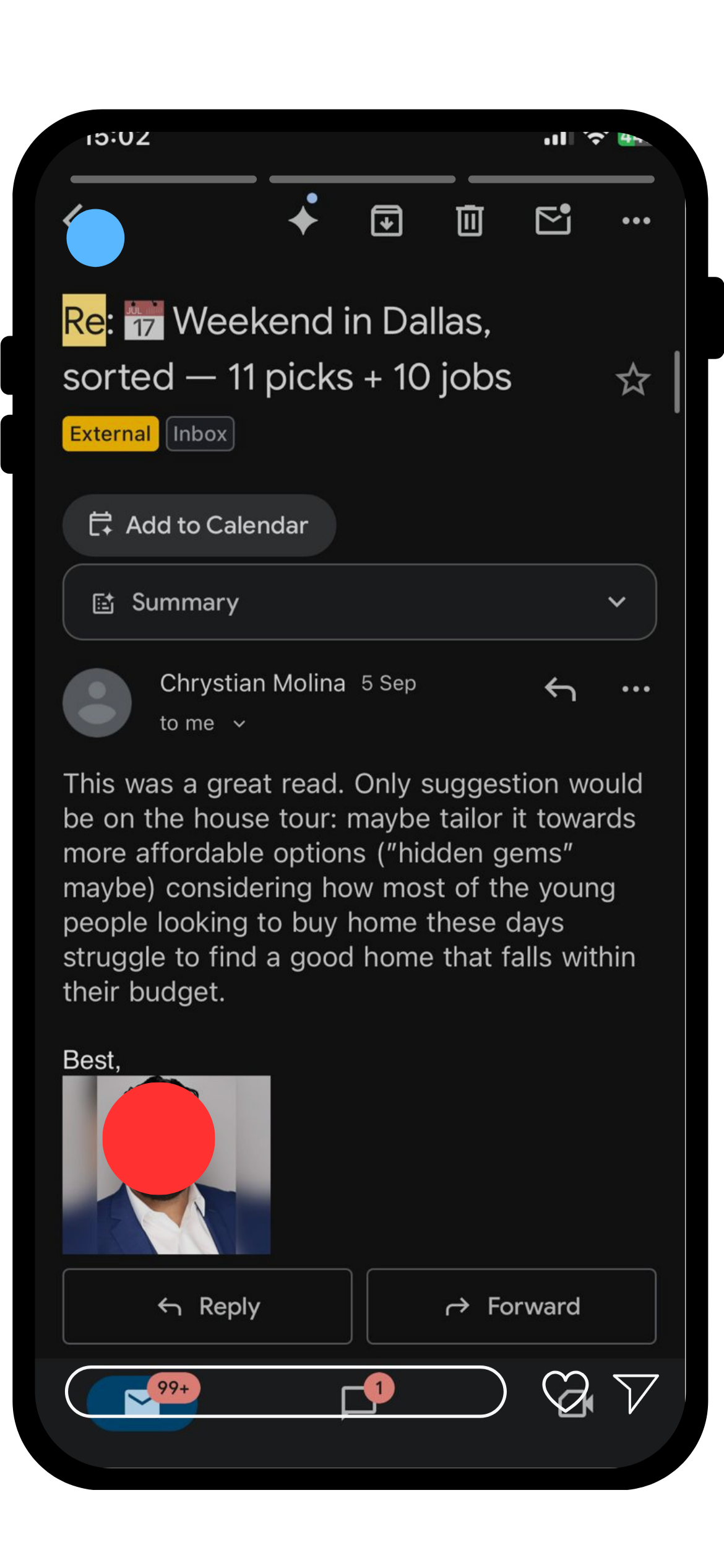 Positive subscriber response